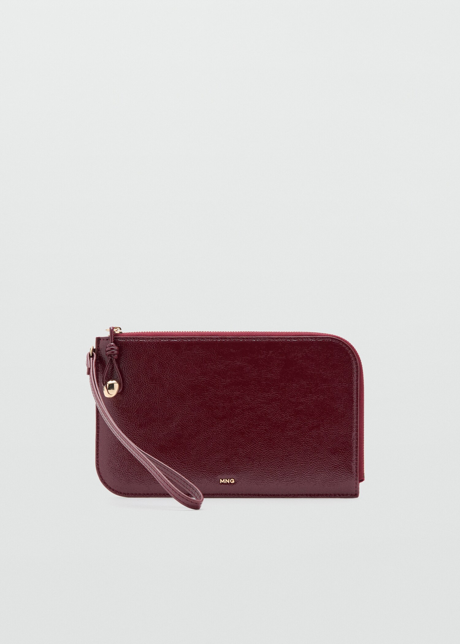 Pochette s efektem oblázkové kůže - Zboží bez modelu