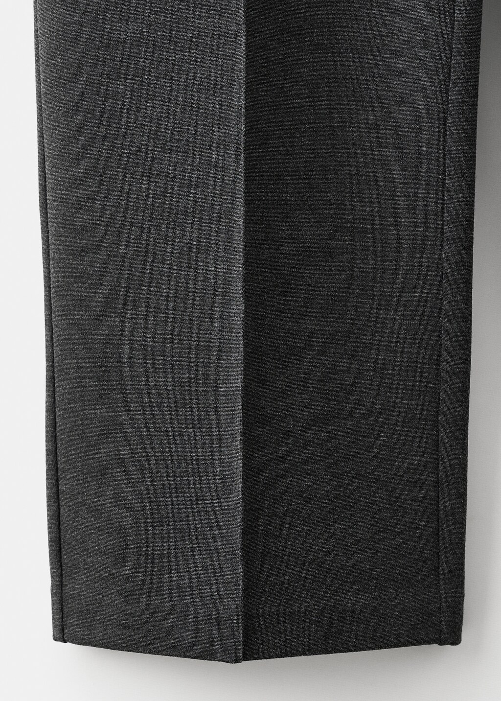 Flecked knitted trousers - image 5