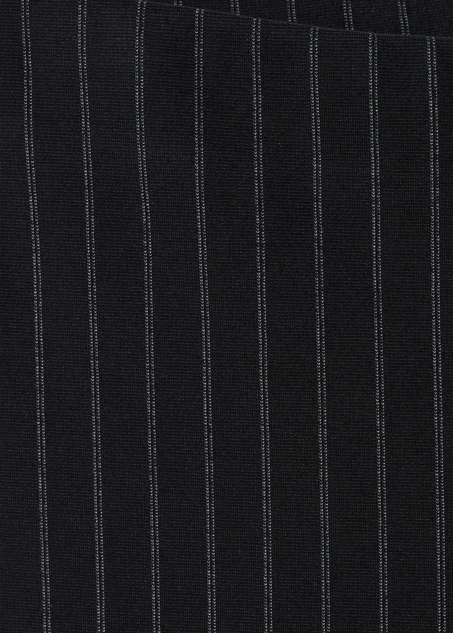 Chalk-stripe straight trousers - Details of the article 8
