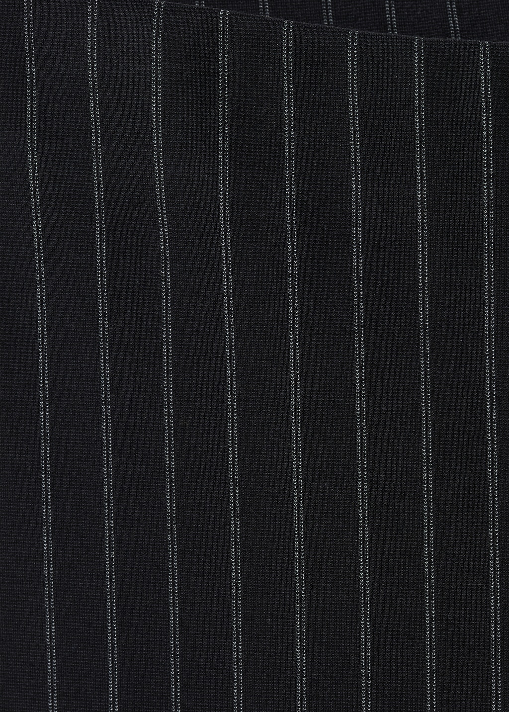 Chalk-stripe straight pants