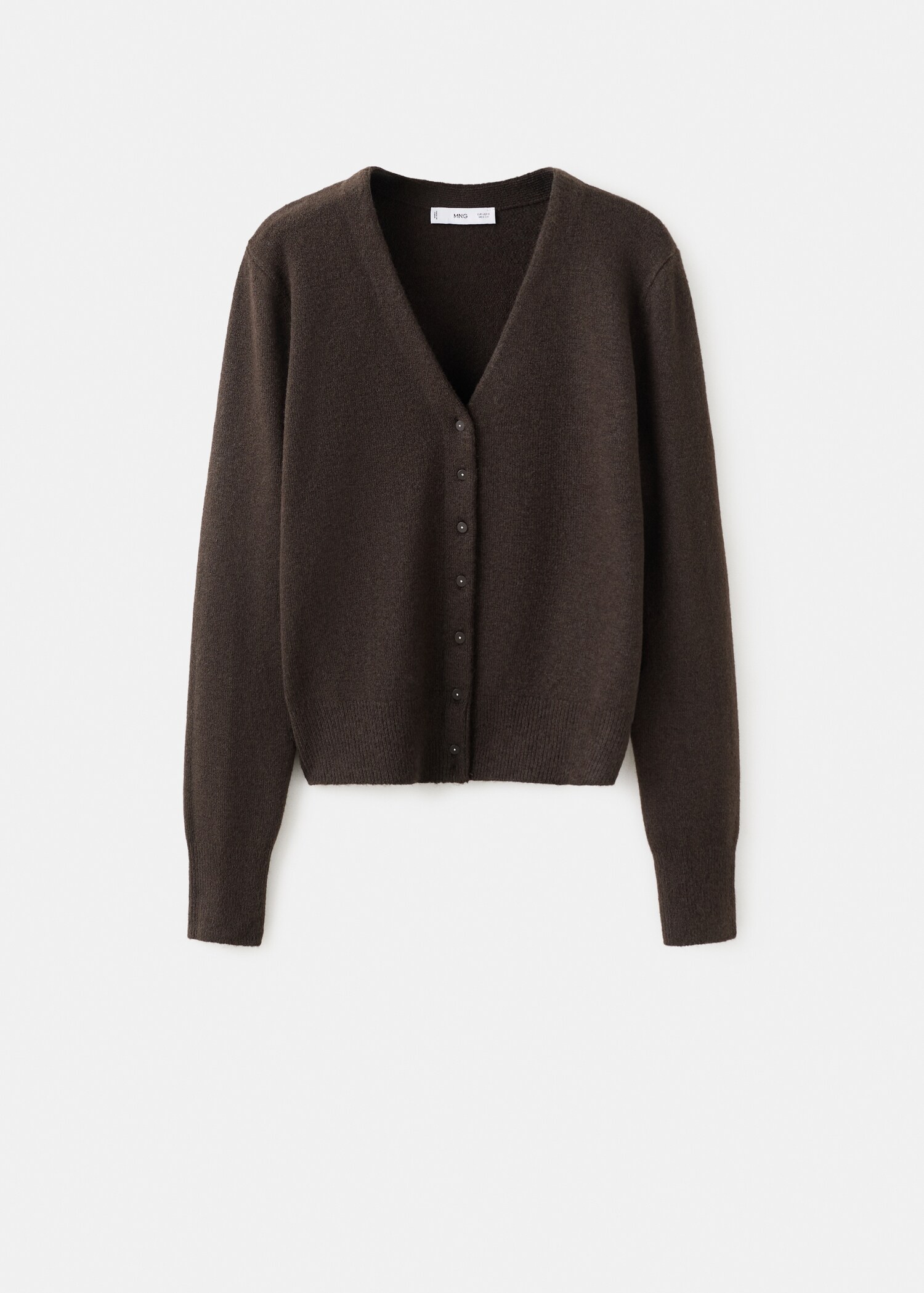 V-neck knitted cardigan - Article without model