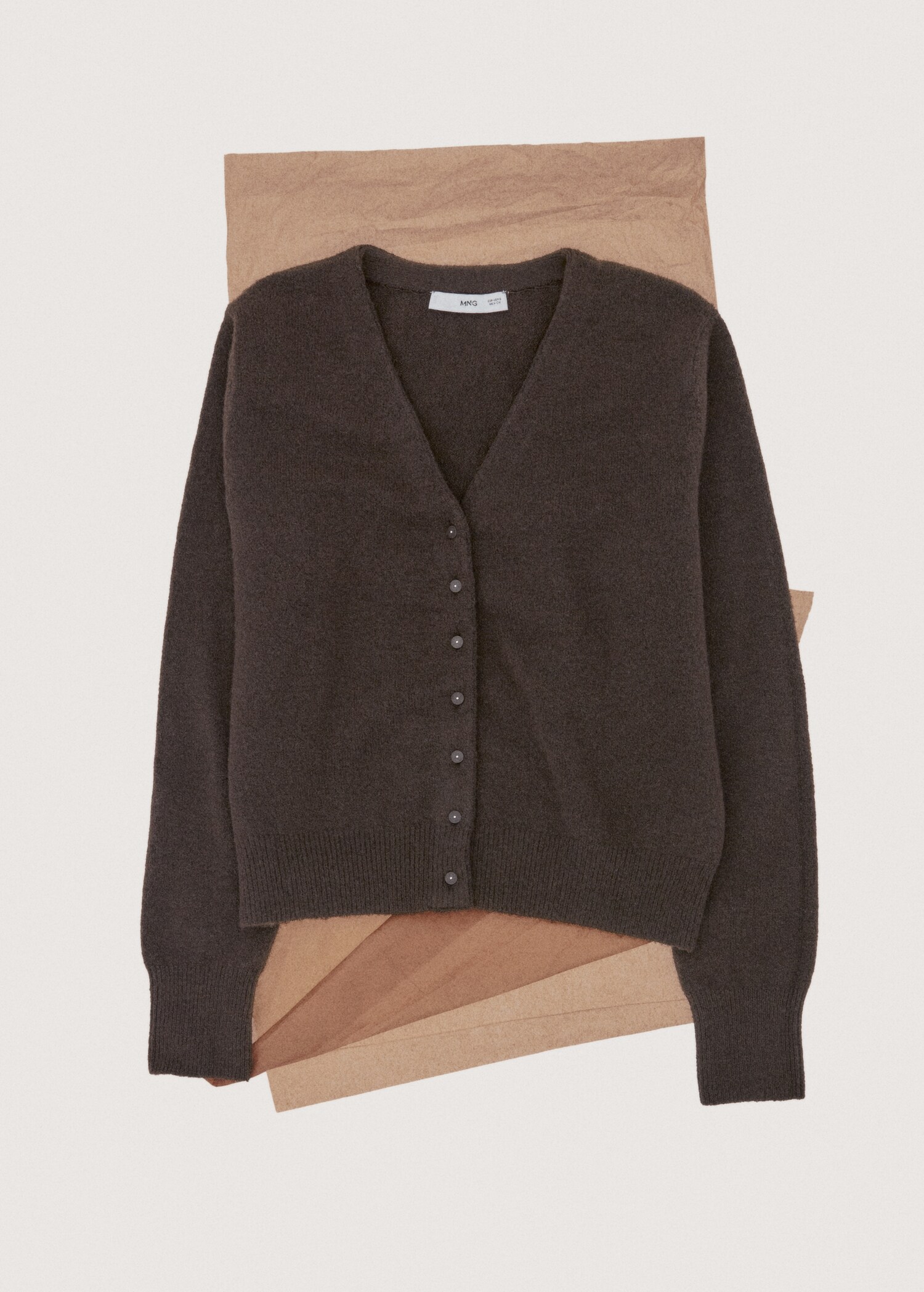 Strickcardigan mit V-Ausschnitt - Detail des Artikels 7