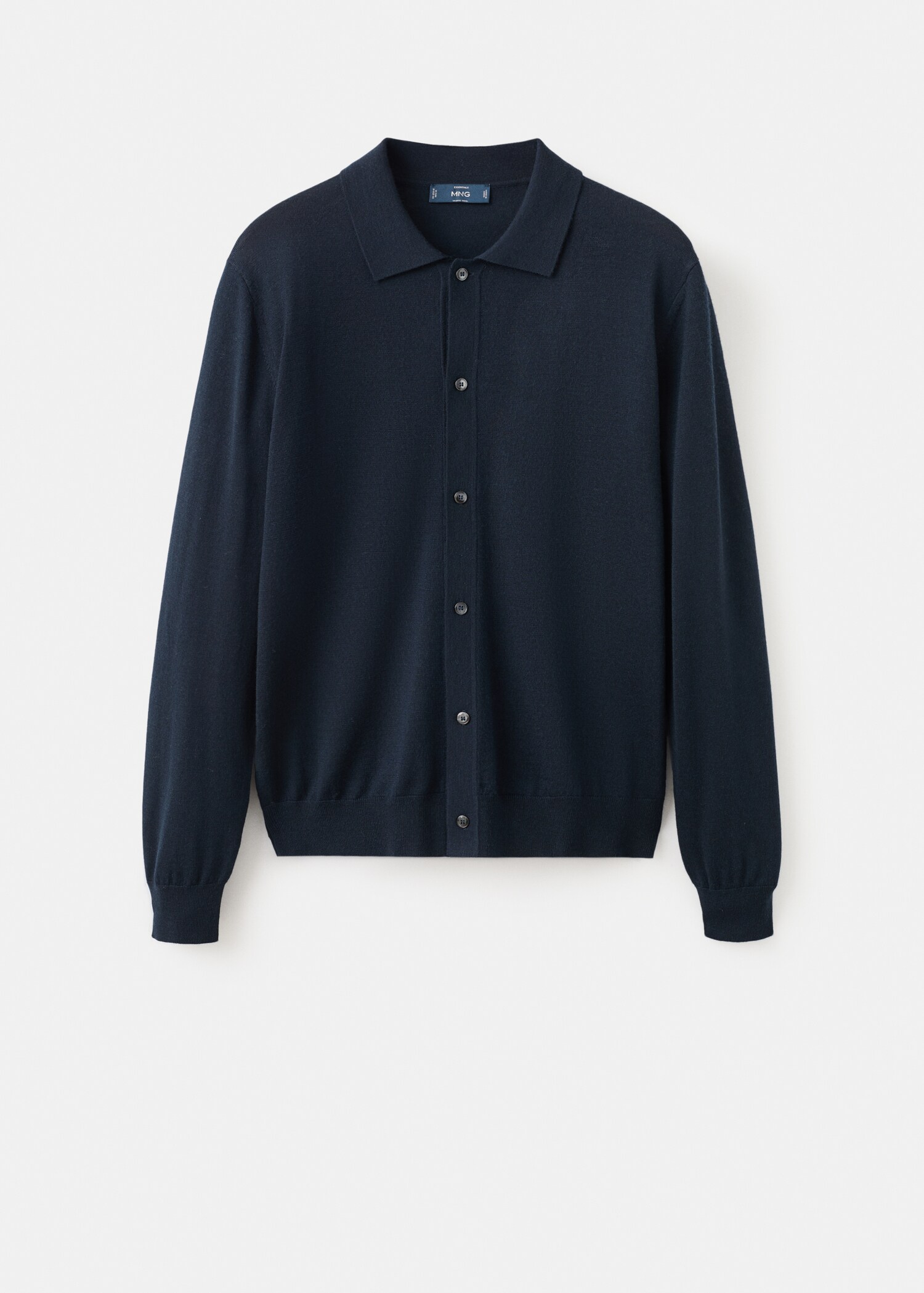 100% merino wool cardigan - Article without model