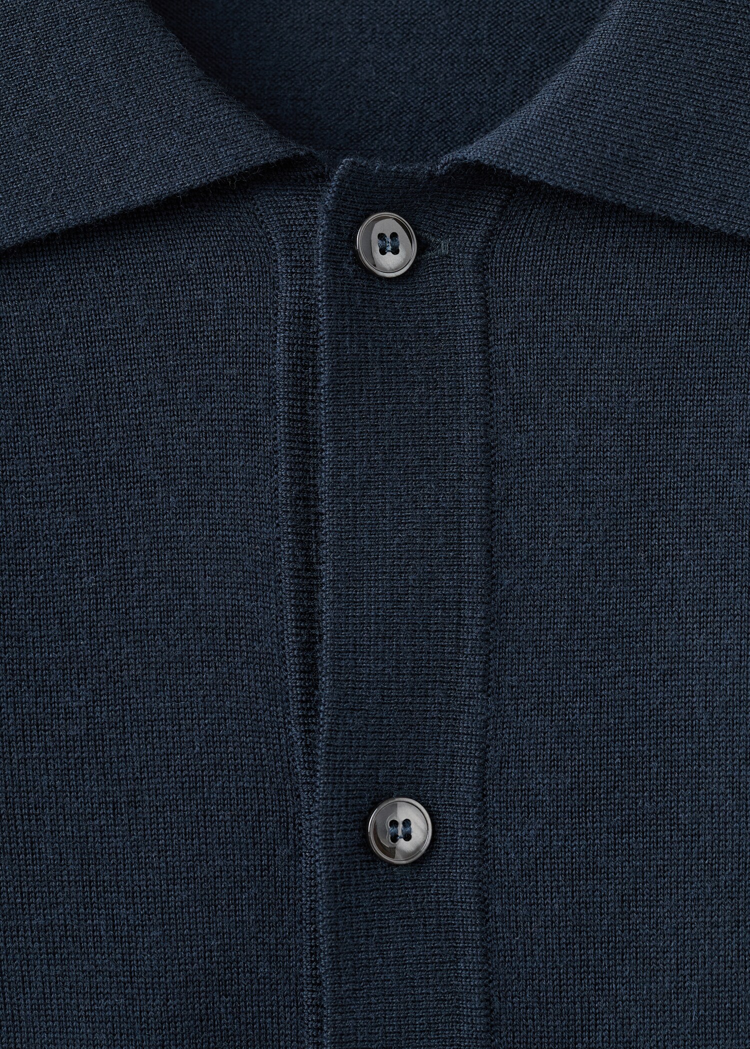 100% merino wool cardigan - Details of the article 8