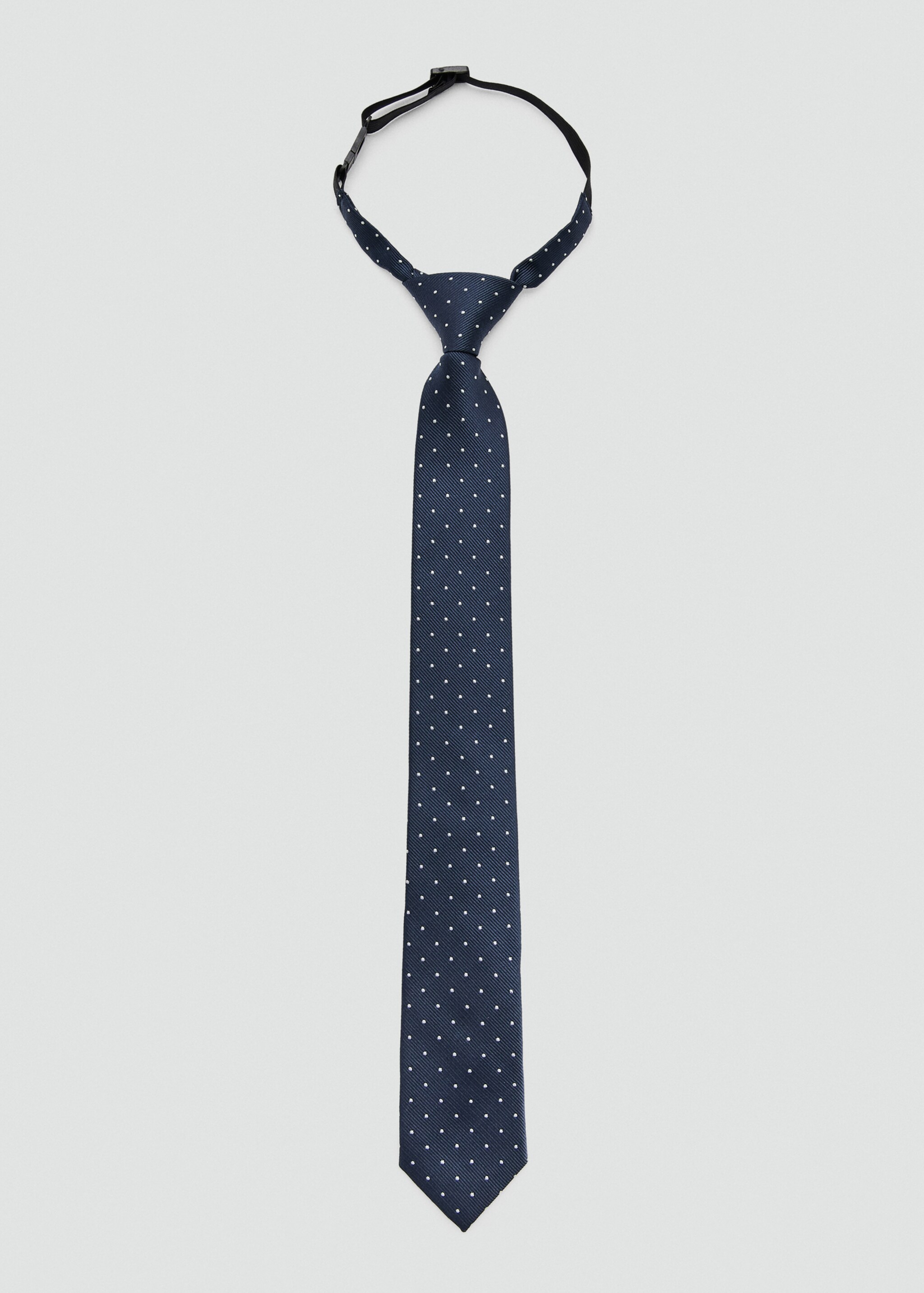 Polka-dot tie - Article without model, Navy. Ref: 27091283-00.