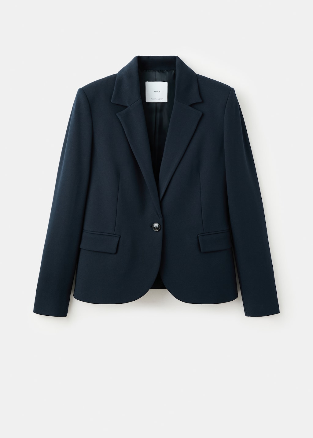 Mango Fitted suit blazer