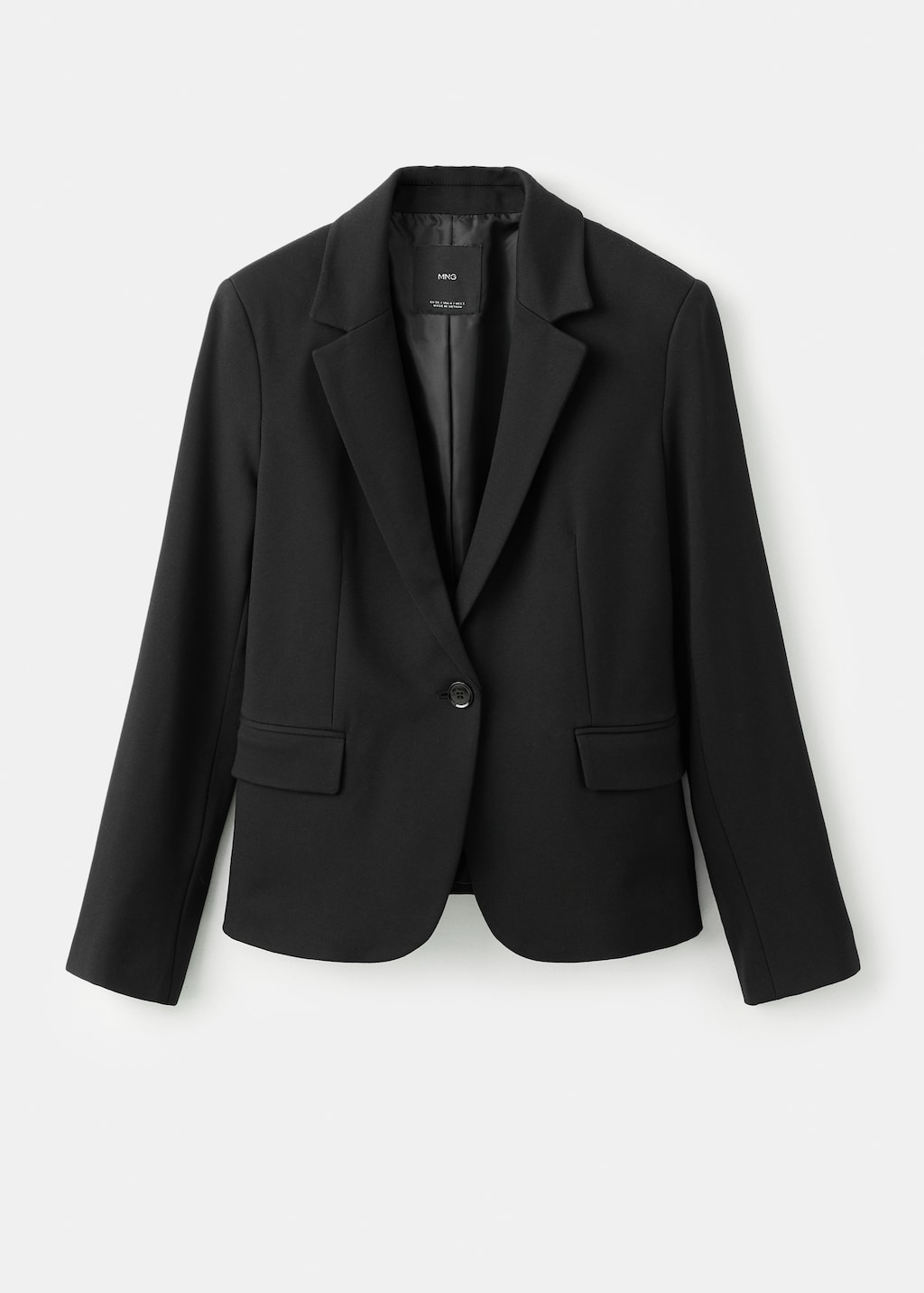 Mango Fitted suit blazer