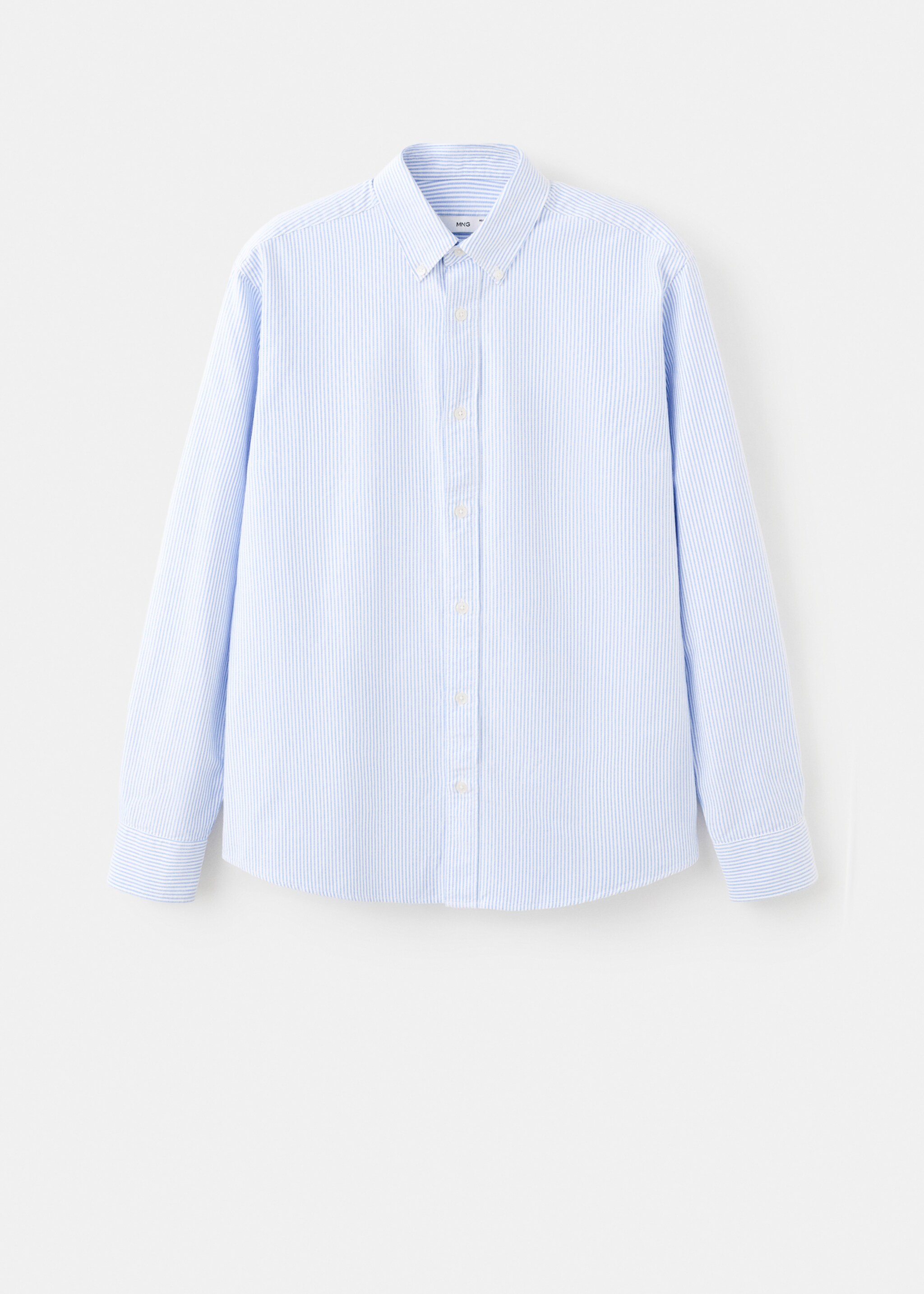 100% cotton kodak striped shirt - Article without model, Sky Blue. Ref: 27091286-00.