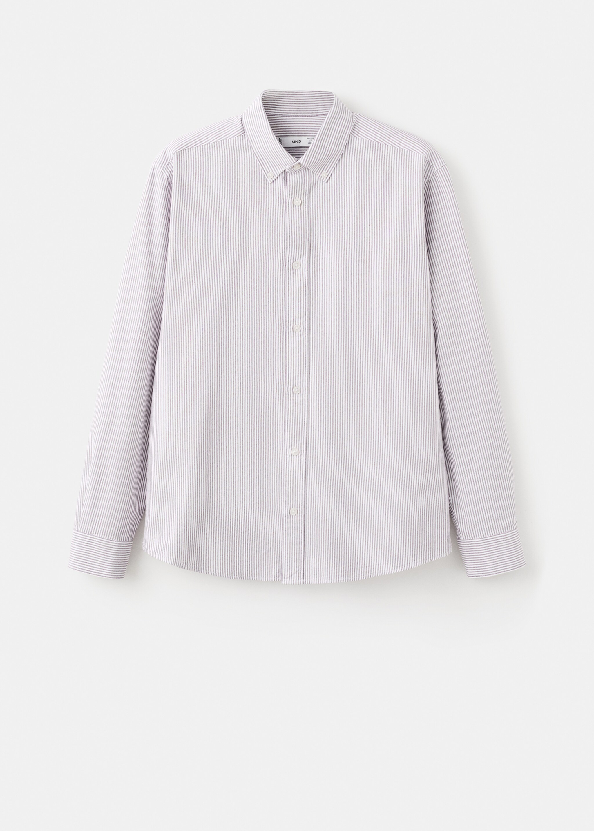 100% cotton kodak striped shirt - Article without model, Burgundy. Ref: 27091286-00.