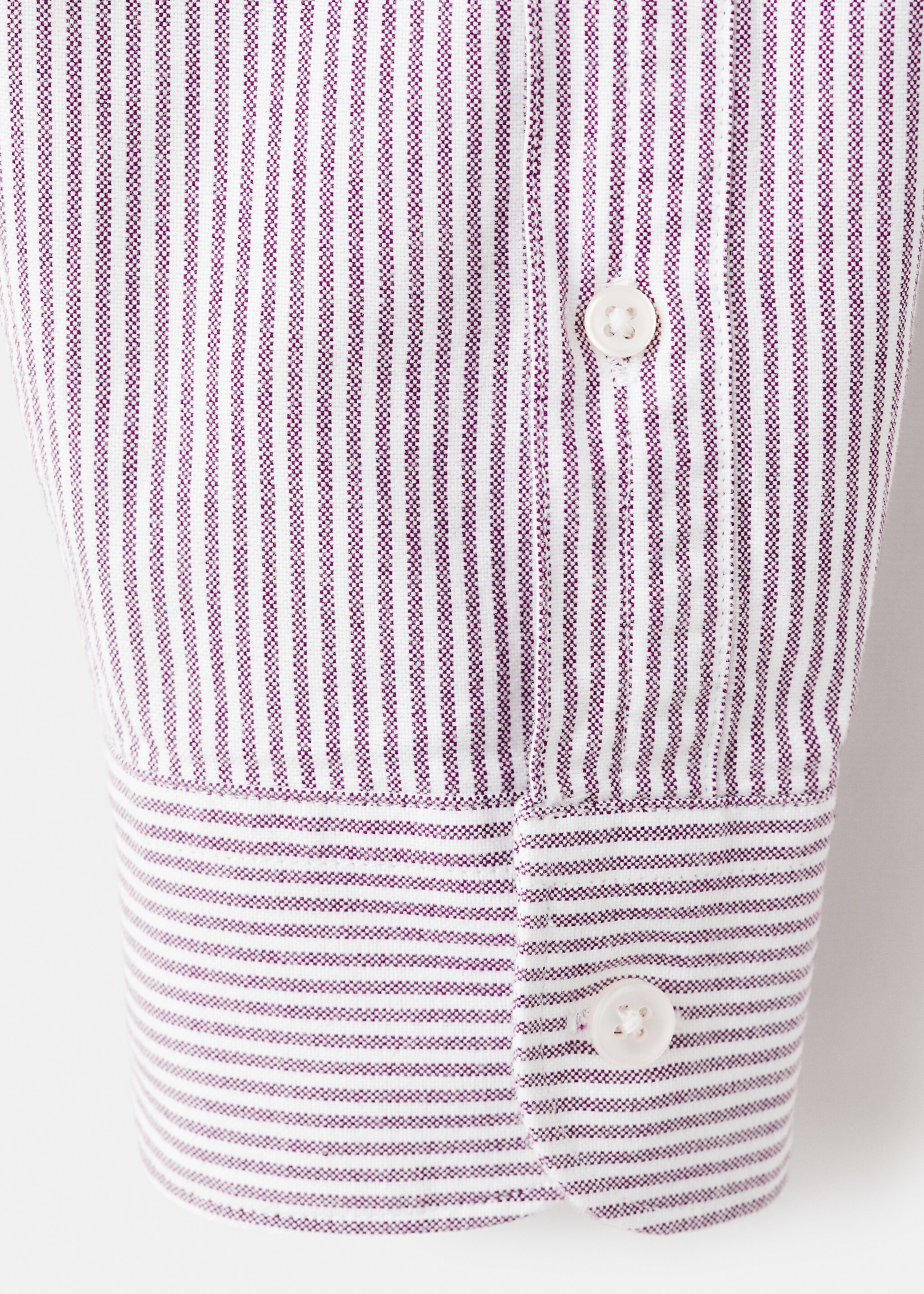 100% cotton kodak striped shirt - Details of the article 0, Burgundy. Ref: 27091286-00.