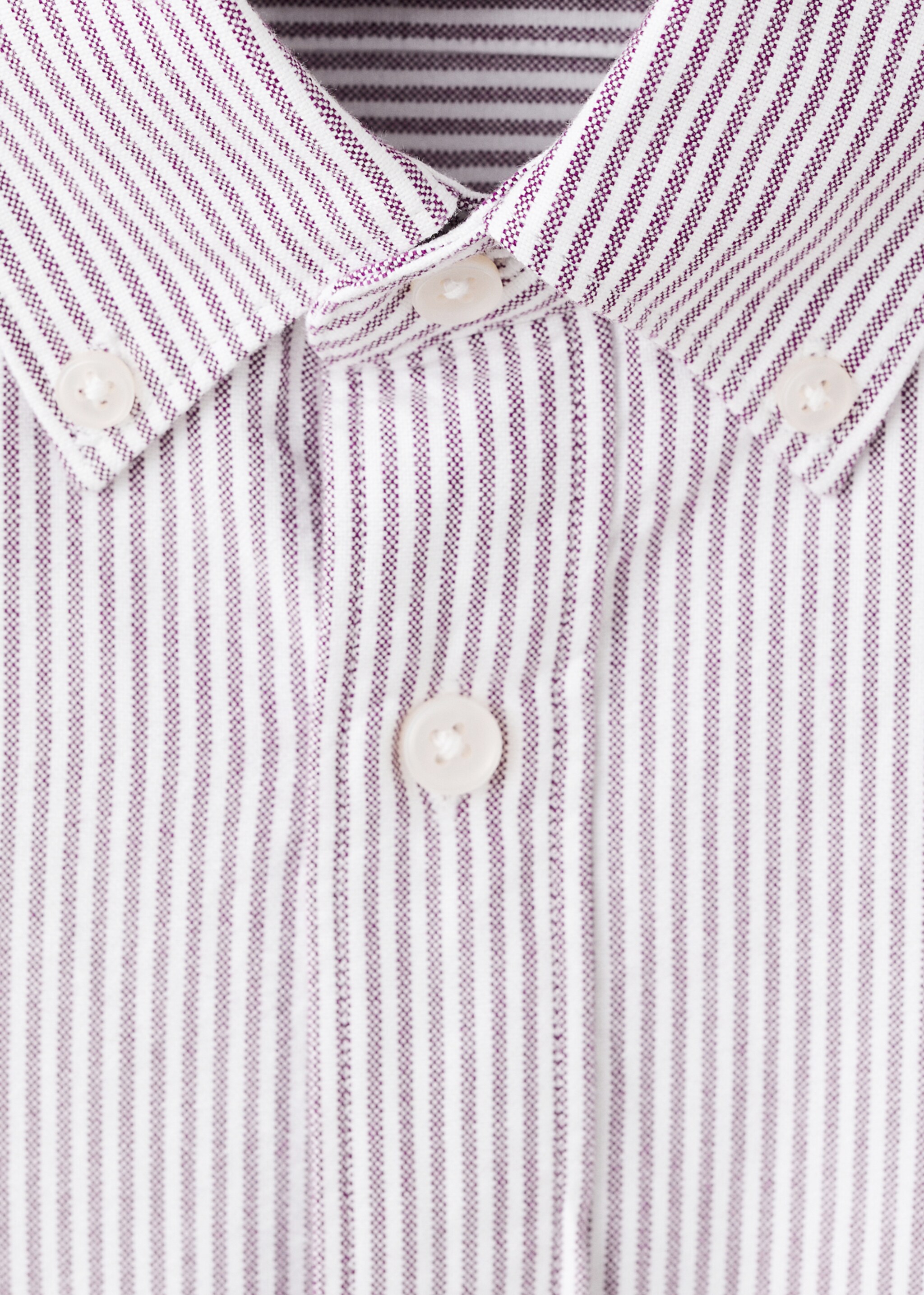100% cotton kodak striped shirt - Details of the article 8, Burgundy. Ref: 27091286-00.