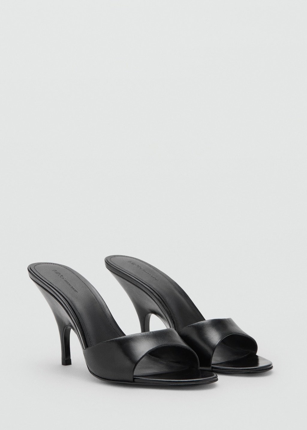 Leather wedge-heel sandals - image 3