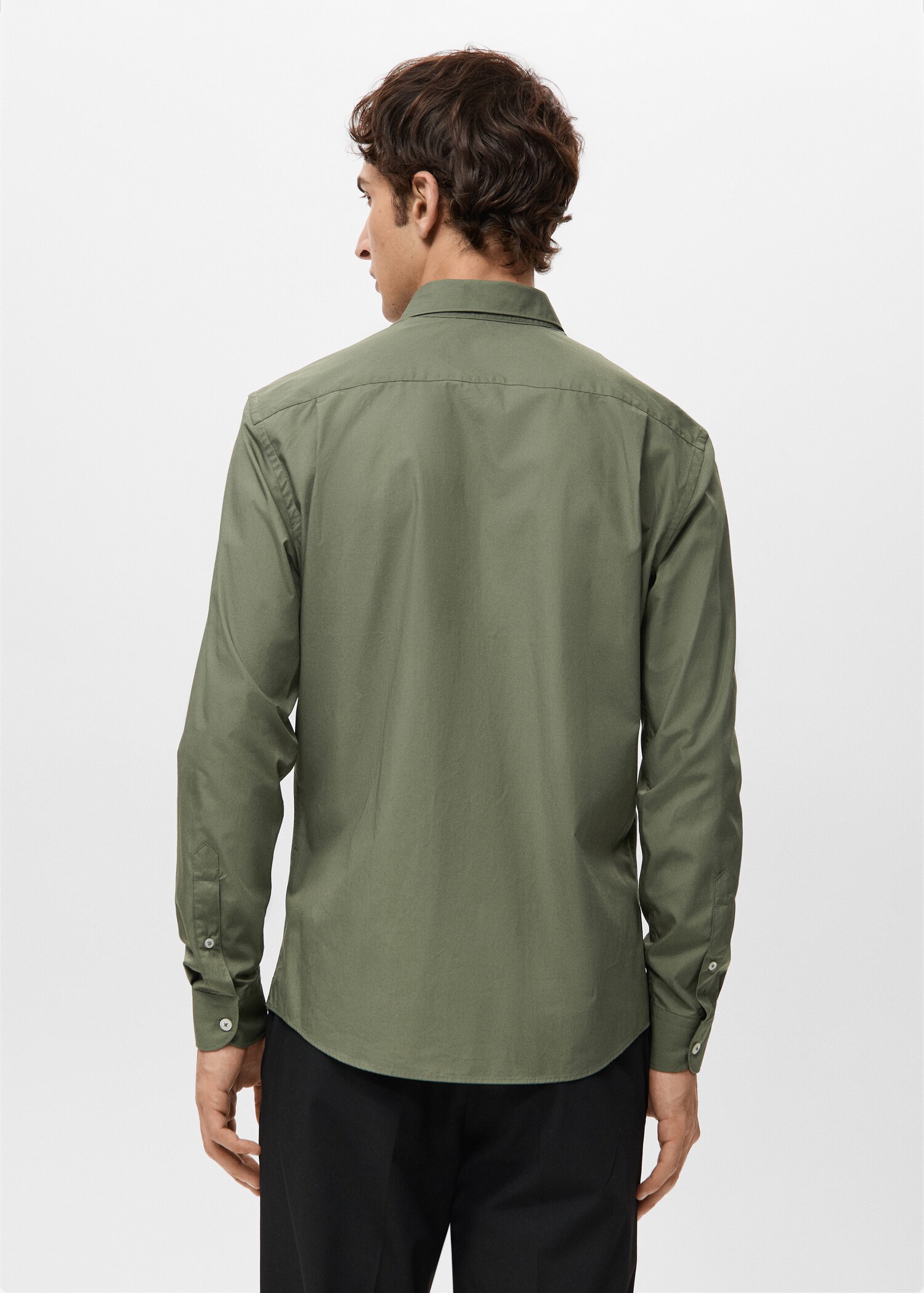 Chemise 100 % coton regular-fit - Verso de l’article