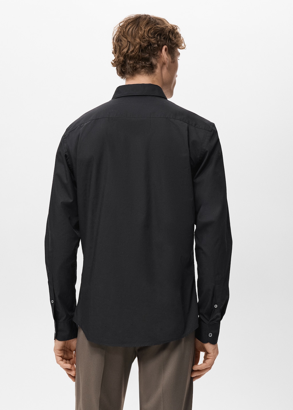 Regular-fit 100% cotton shirt