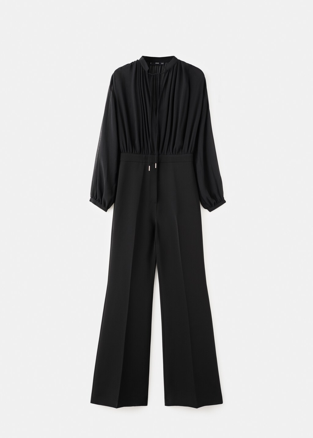 Mango Combined V-neck jumpsuit