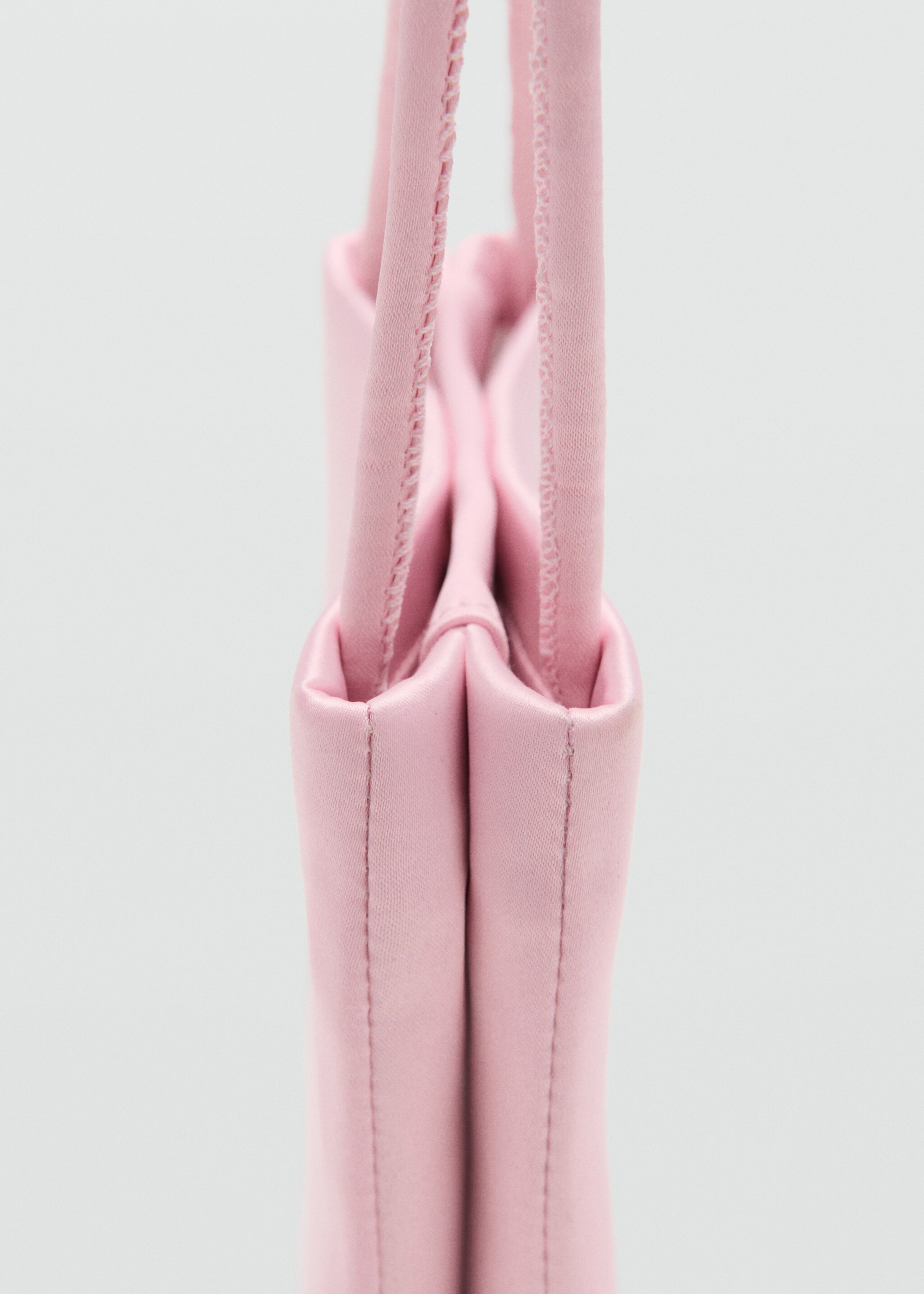 Mini shopper bag - Details of the article 1, Light Pink. Ref: 27091298-00.