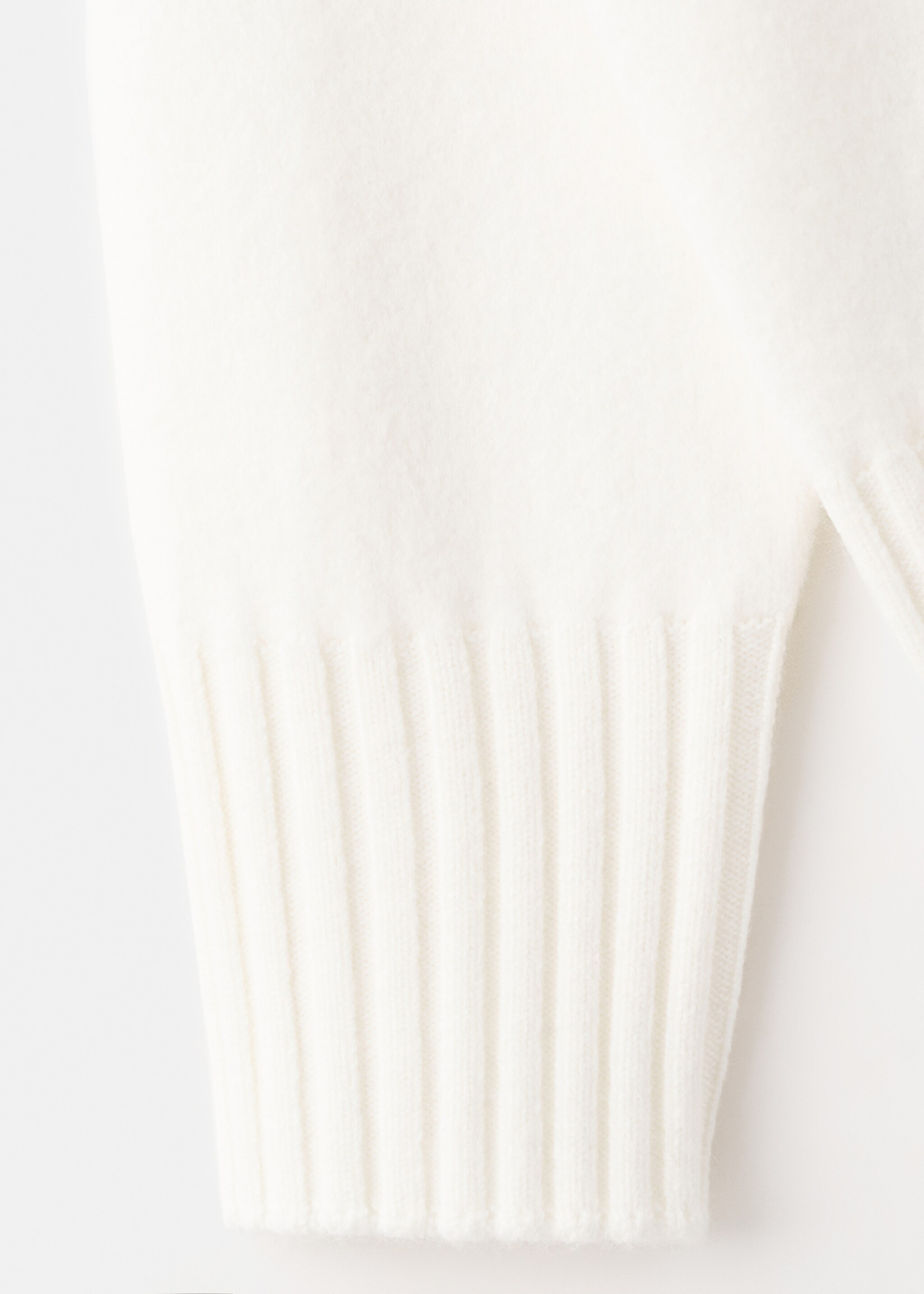 Cárdigan punto cuello pico - Detalle del artículo 0, Blanco. Ref: 27091303-00.