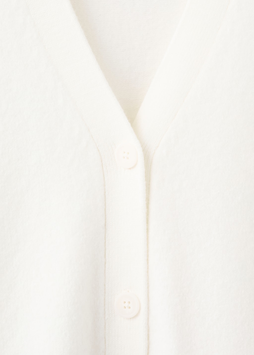 Mango V-neck knitted cardigan