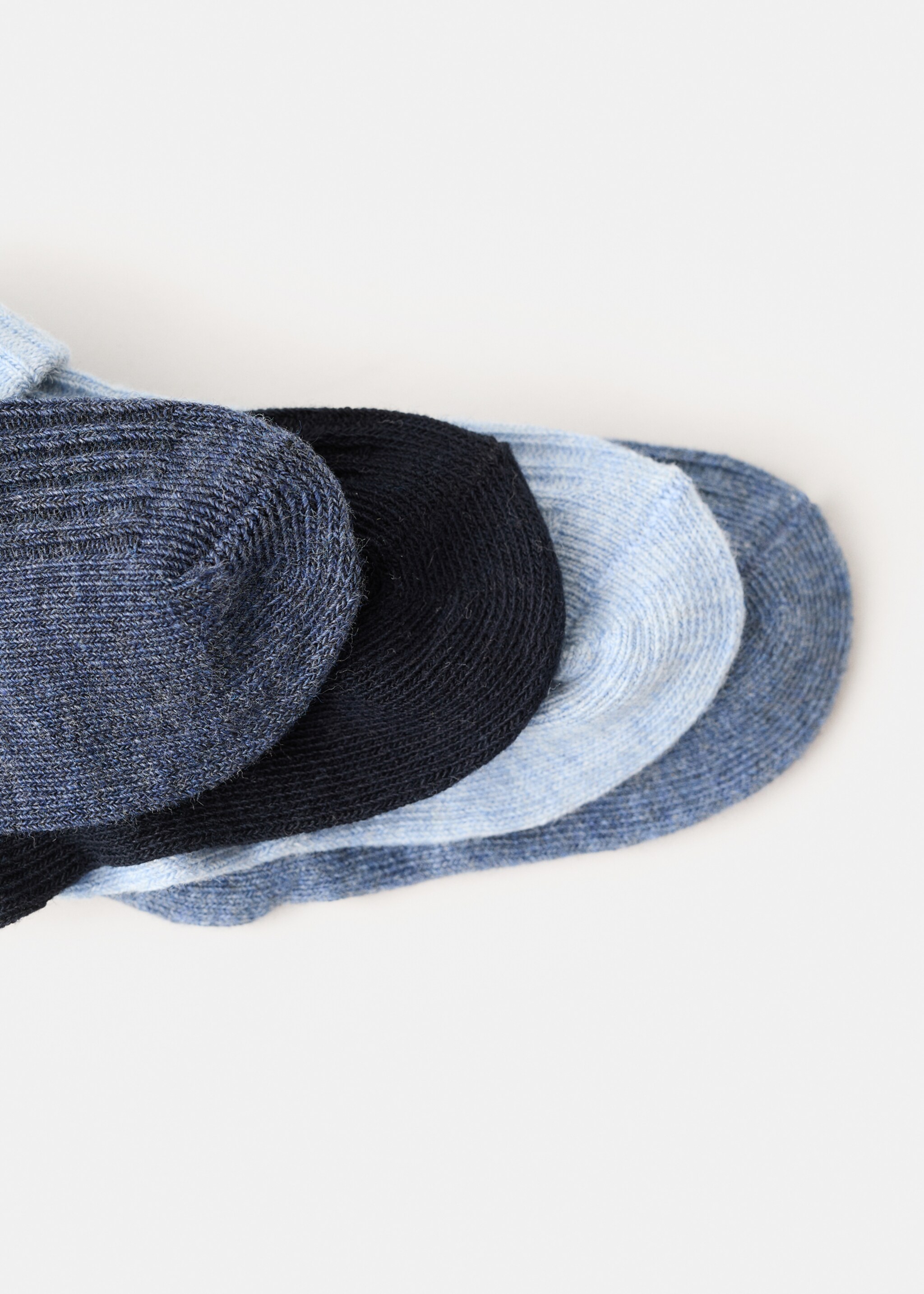 4 pack ribbed socks - Details of the article 8, Navy. Ref: 27091308-00.