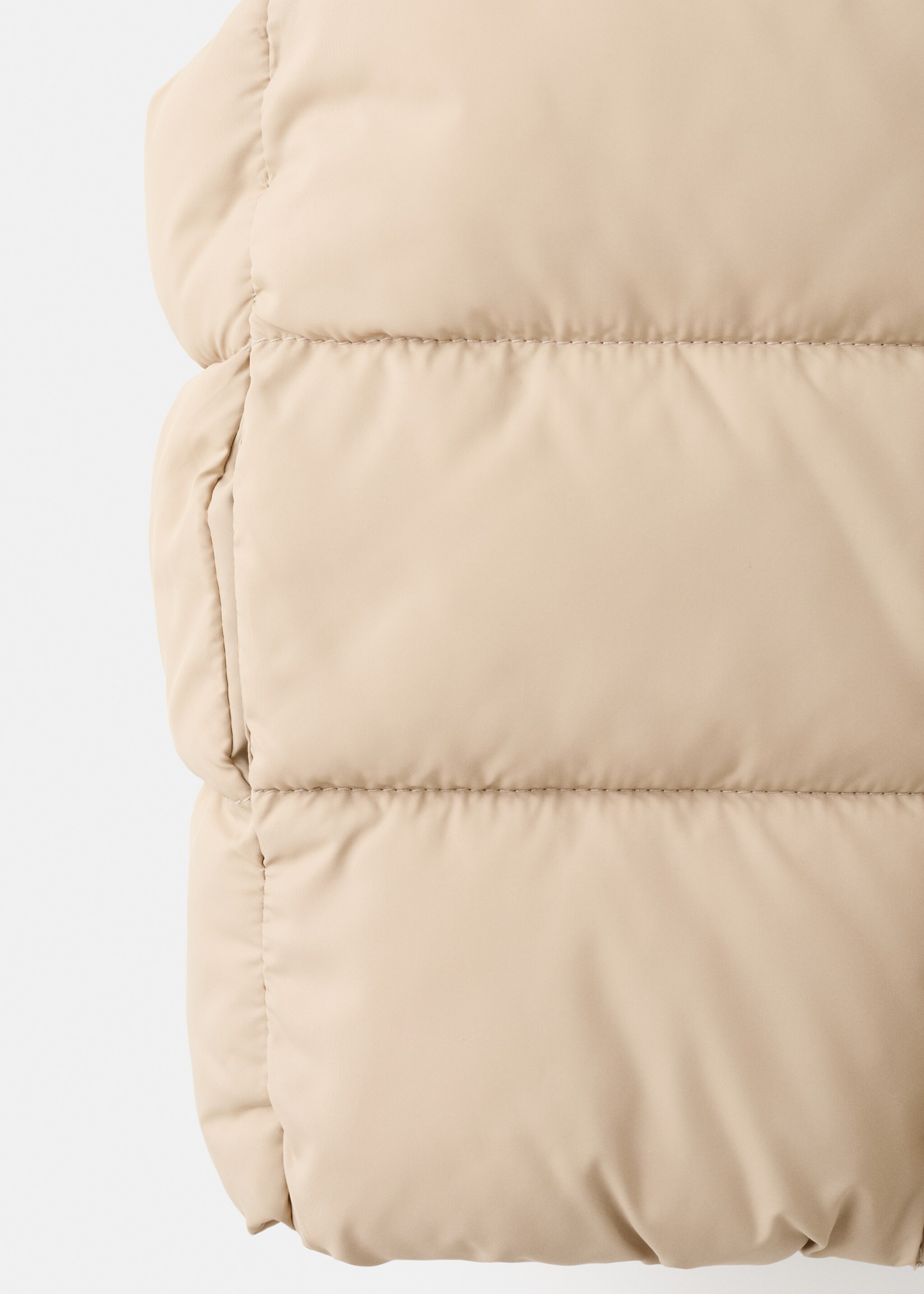 Gilet matelassé à capuche - Détail de l'article 0, Sable. Ref: 27091309-00.