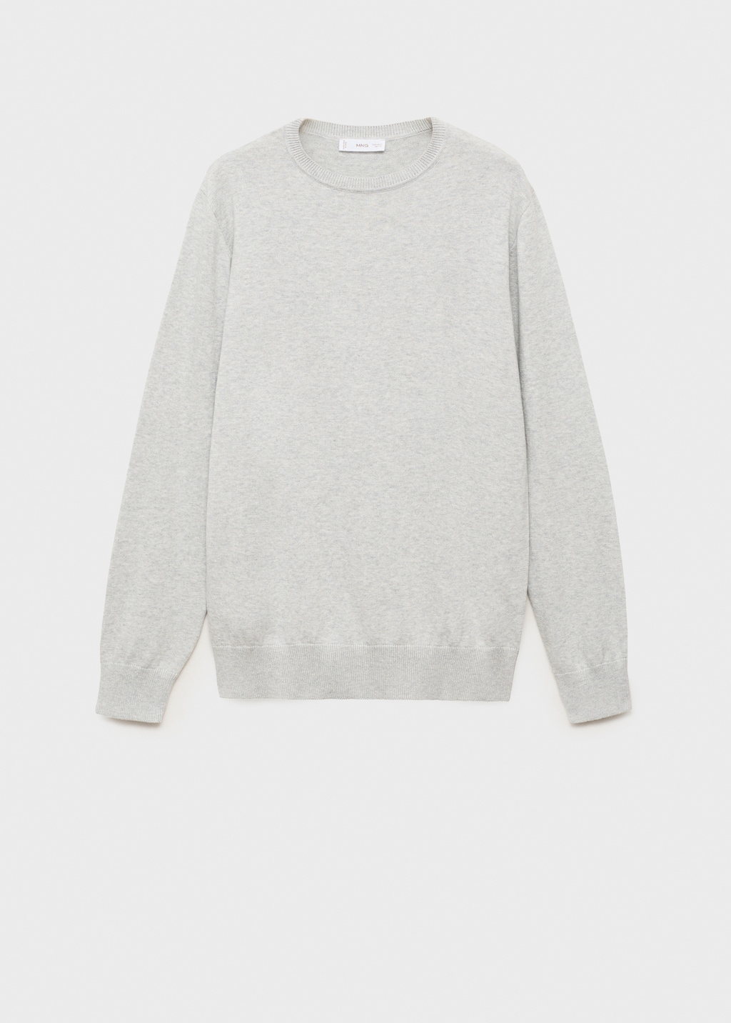 Knitted cotton sweater