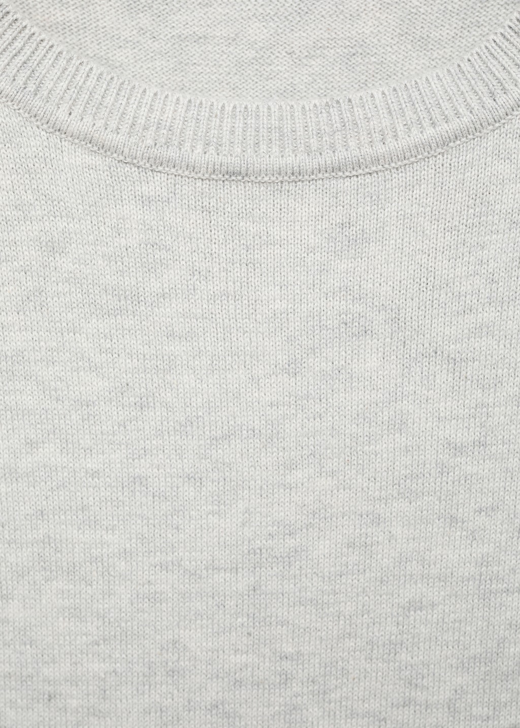 Knitted cotton sweater