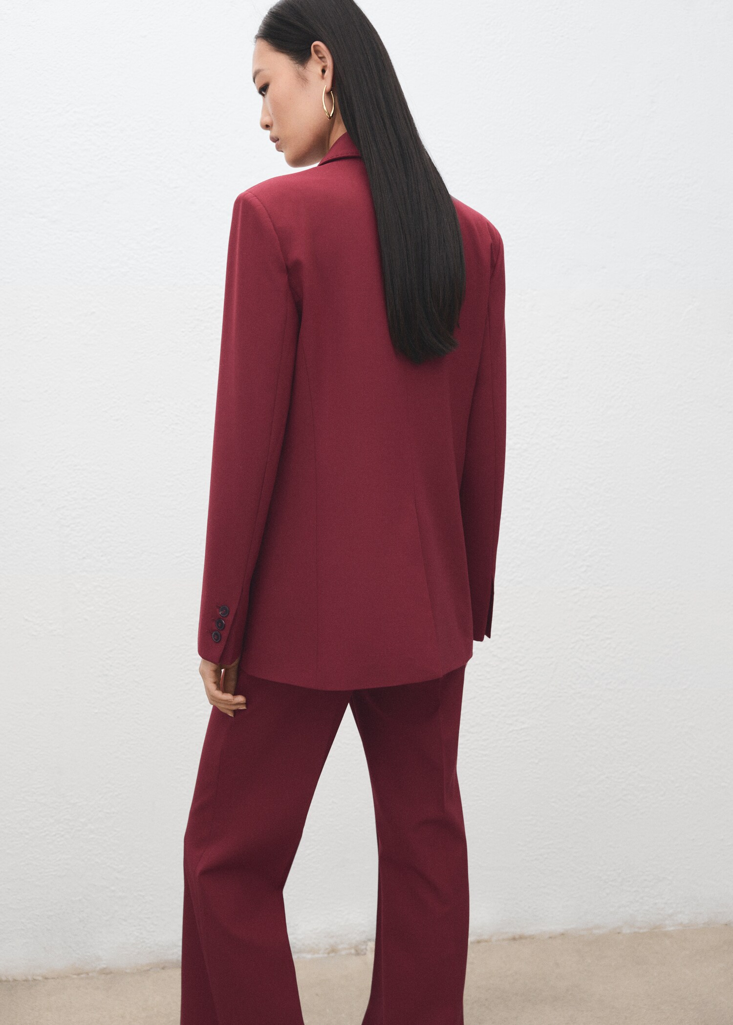 Blazer costume double boutonnage - Verso de l’article