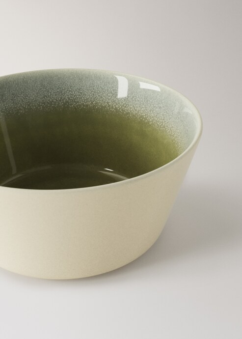 Gradient-colored stoneware bowl - Home | MANGO België