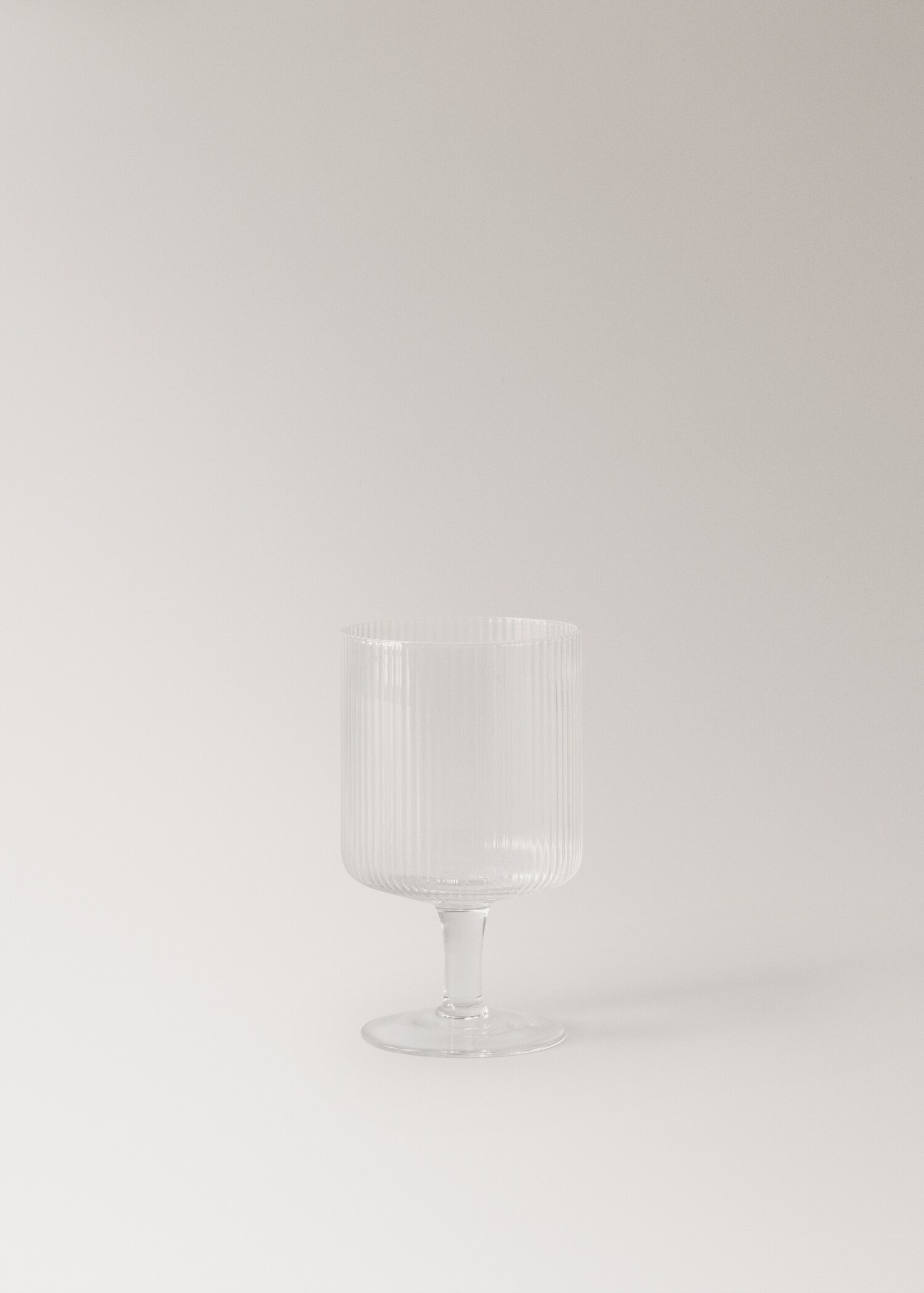 Copa borosilicat relleu línies - Article sense model