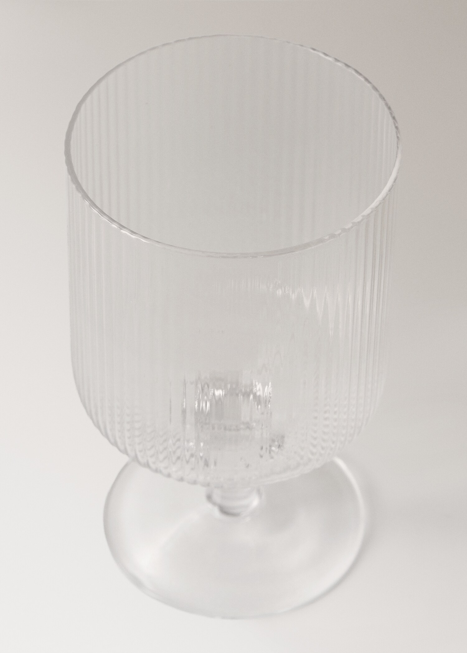 Copa borosilicat relleu línies - Detall de l'article 1