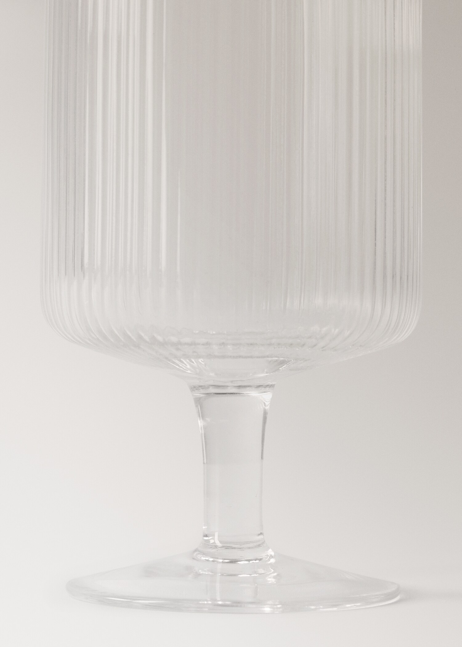 Copa borosilicat relleu línies - Detall de l'article 2