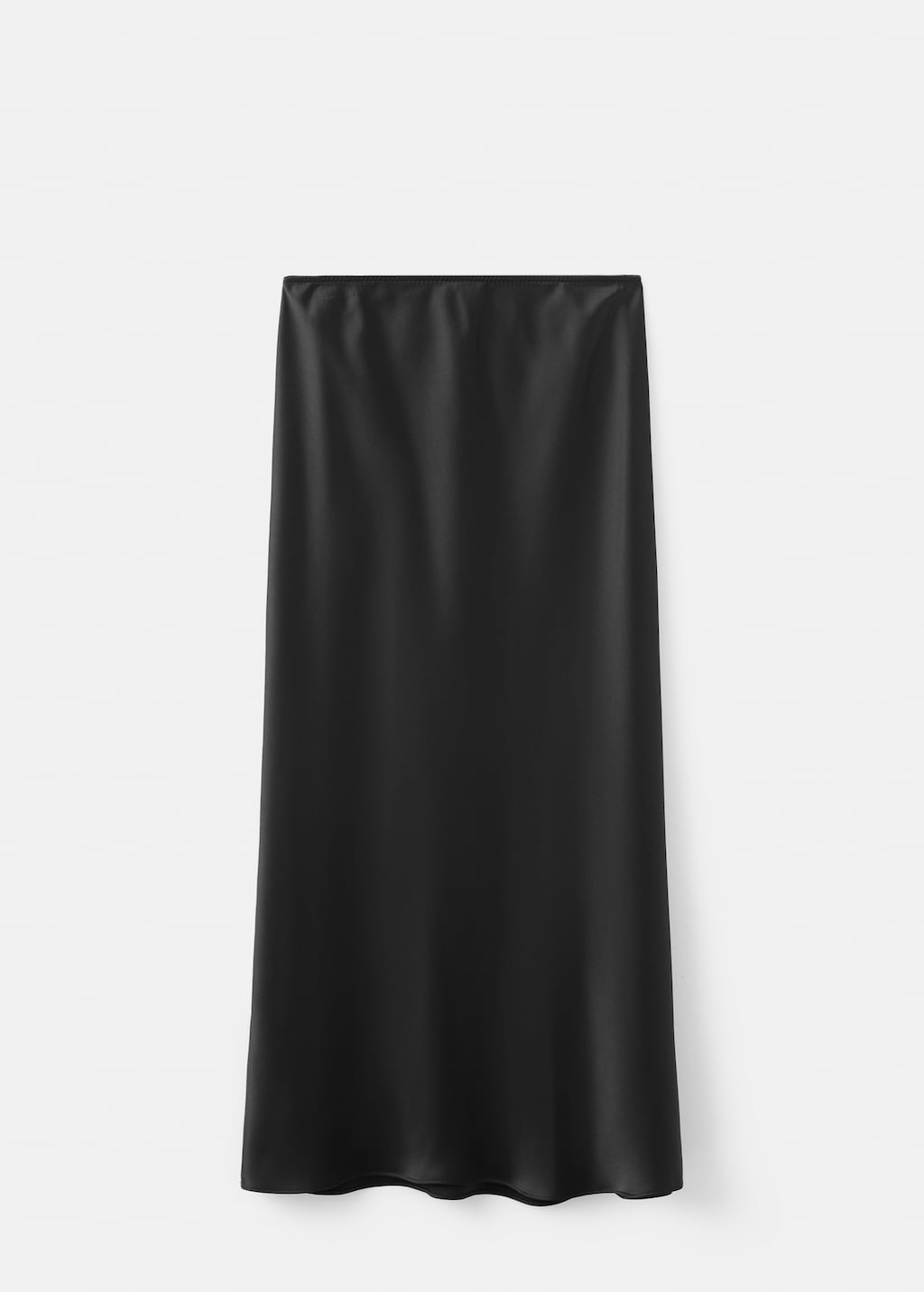 Mango Satin long skirt