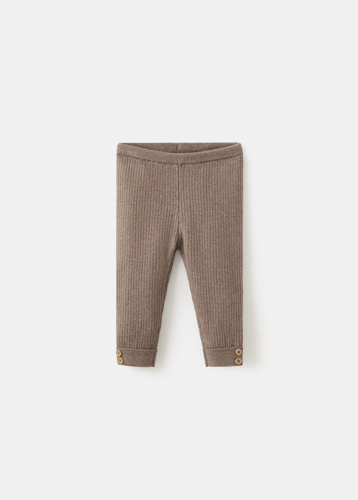 Stripes knitted leggings - Article without model