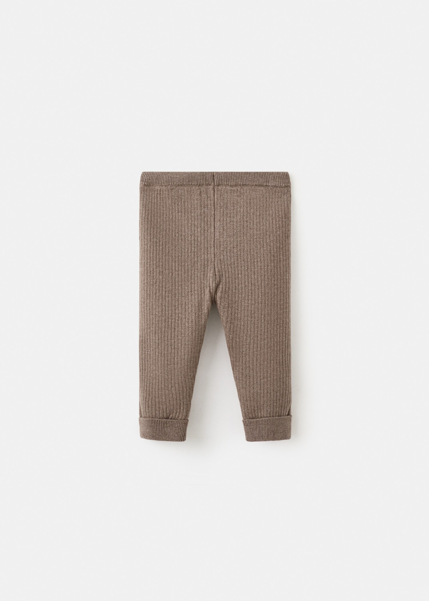 Stripes knitted leggings - Reverse of the article