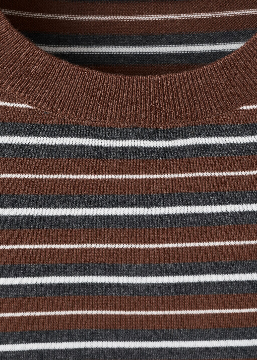 Mango Knit striped sweater
