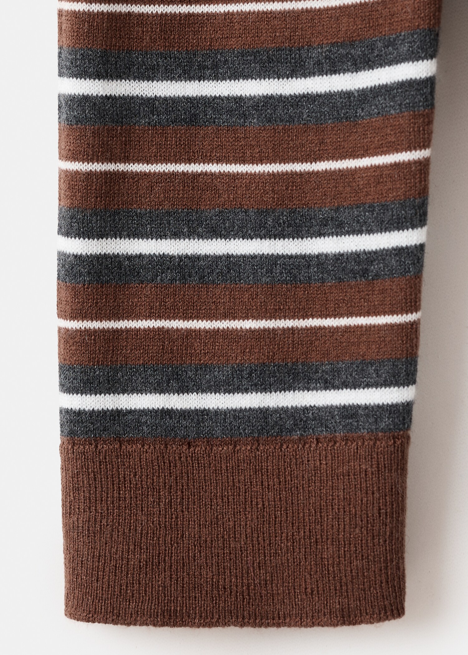 Knit striped sweater - Details of the article 8