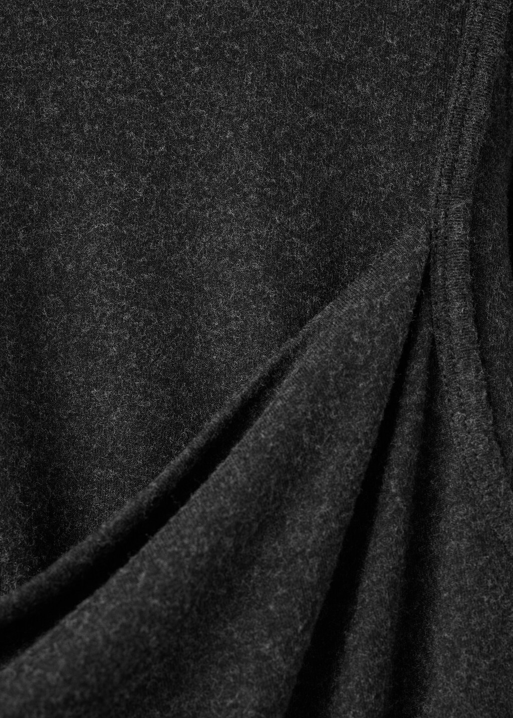Mango Draped combined dress