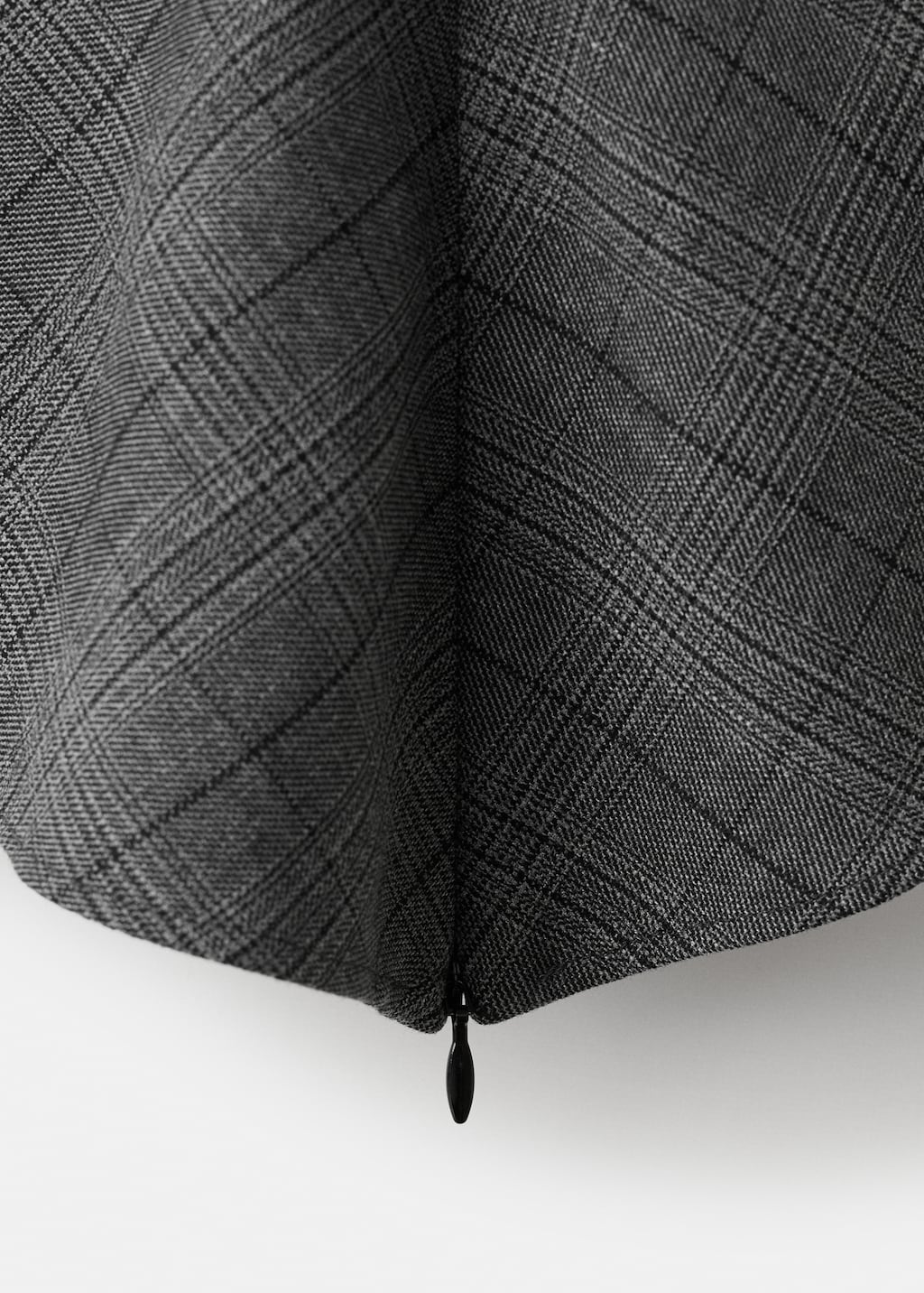 Mango Asymmetrical check top thumbnail