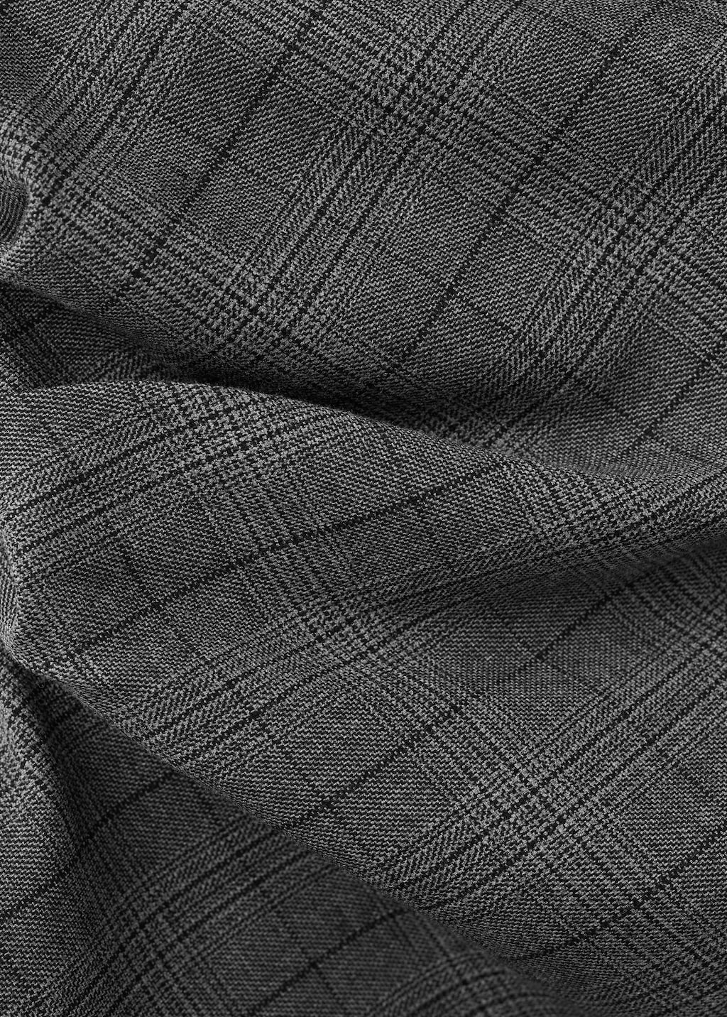 Mango Asymmetrical check top thumbnail