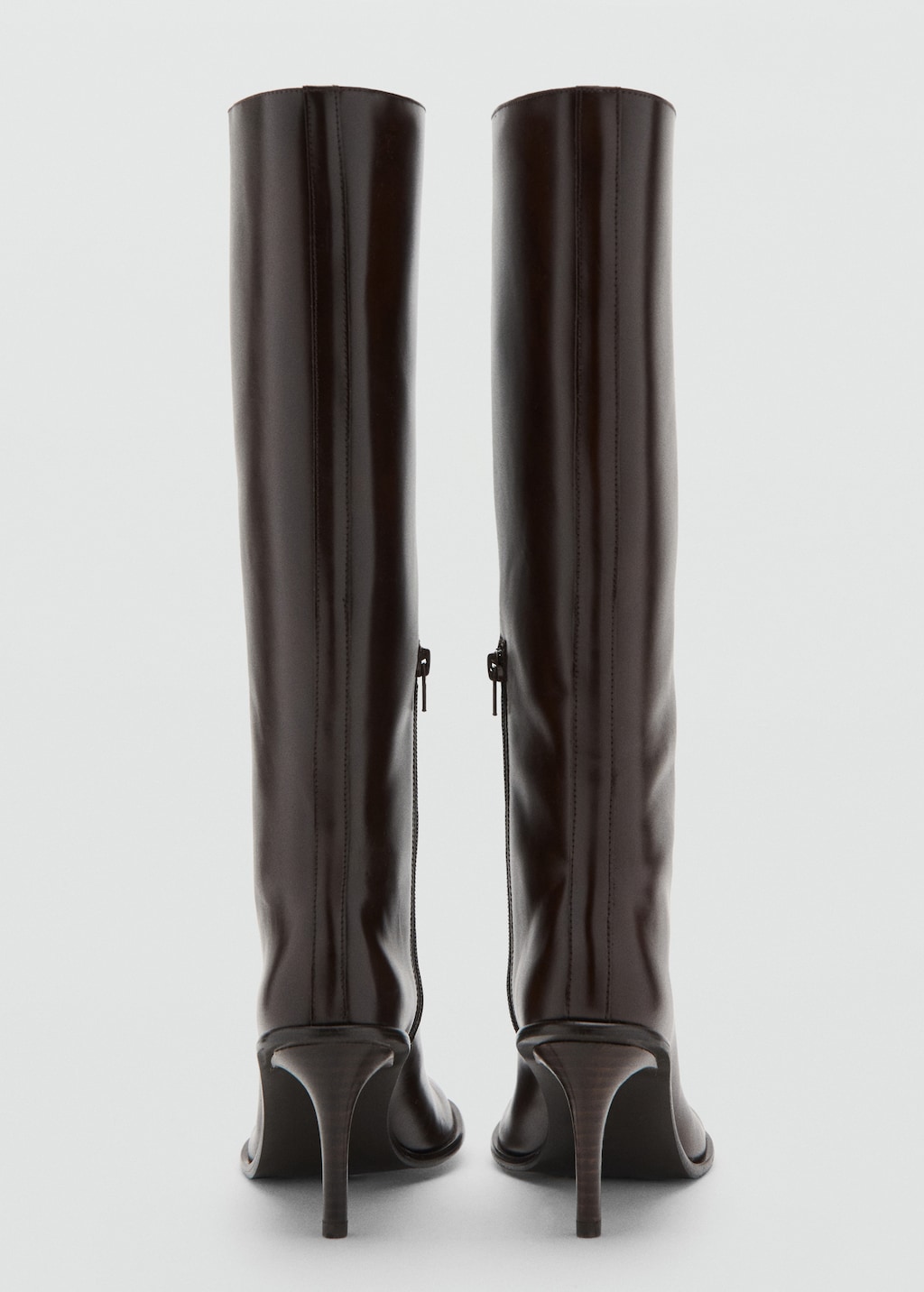 Mango High heel leather boot thumbnail
