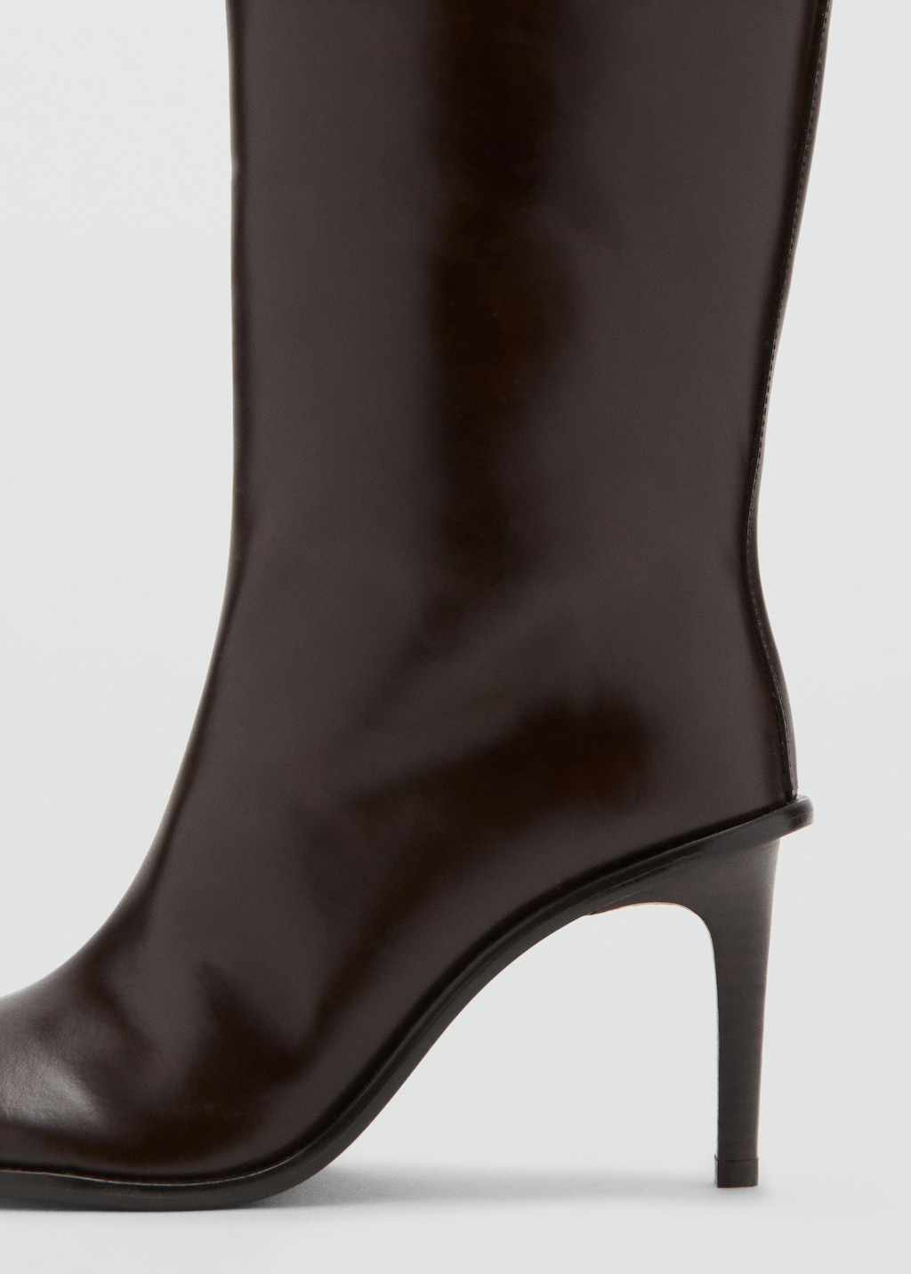 Mango High heel leather boot thumbnail