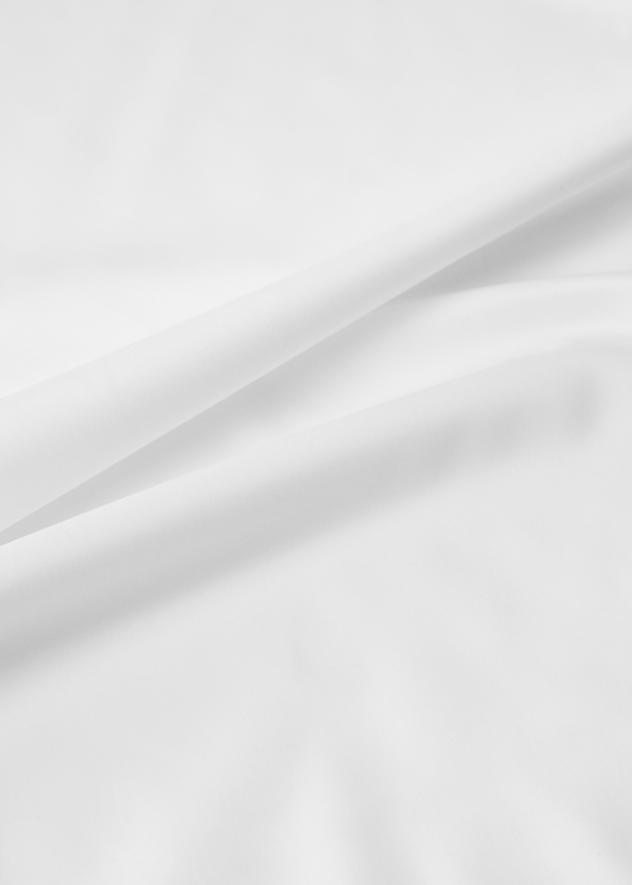 Kissenschoner aus Tencel 50 x 75 cm - Detail des Artikels 1, Weiß. Ref: 27091344-00.