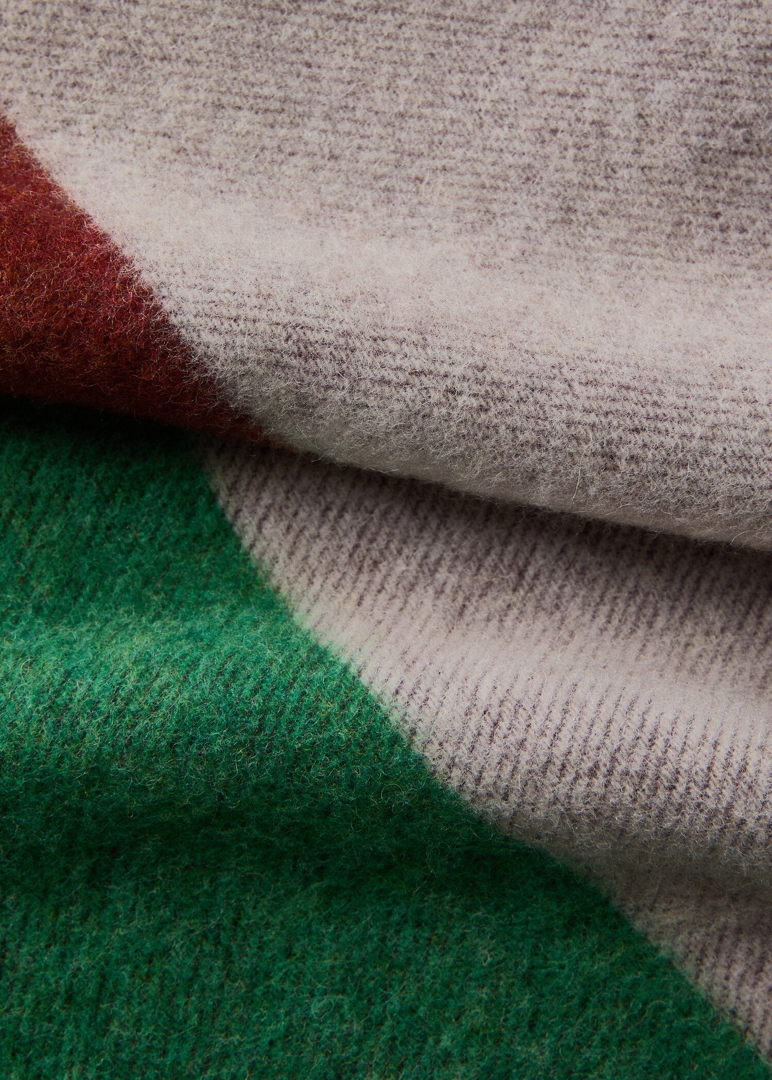 Baumwoll-Wolldecke in Farben - Detail des Artikels 1