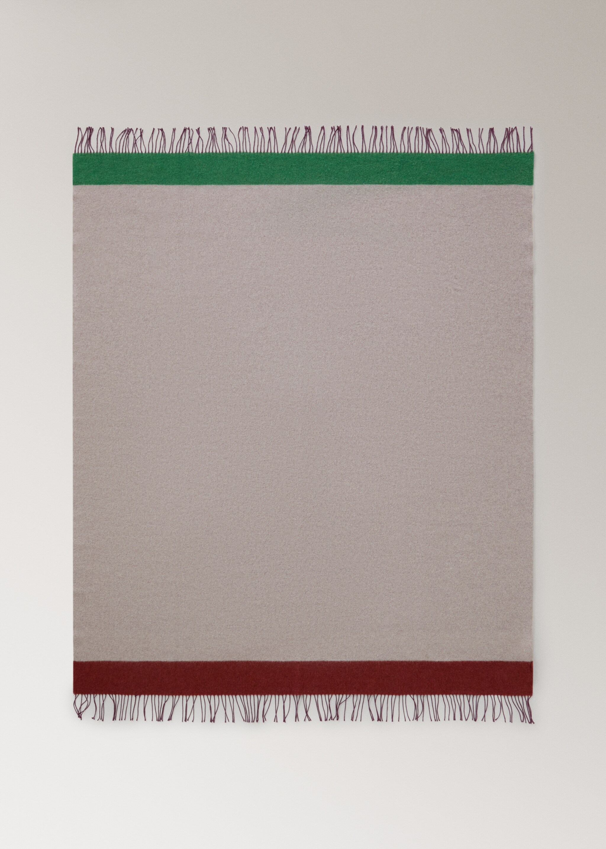 Baumwoll-Wolldecke in Farben - Detail des Artikels 3, Lila. Ref: 27091346-00.