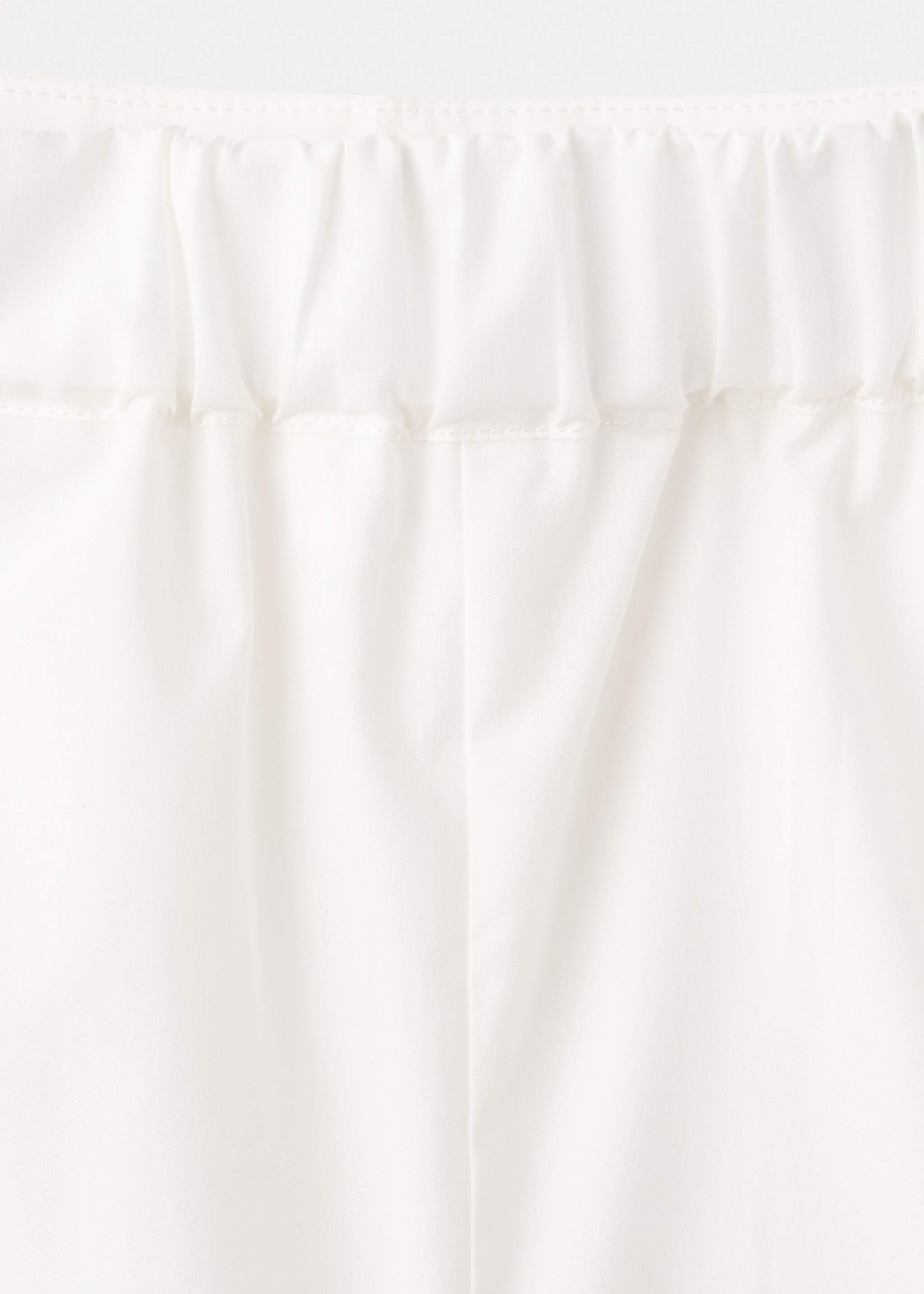 Short coton uni - Détail de l'article 0, Blanc. Ref: 27091507-00.