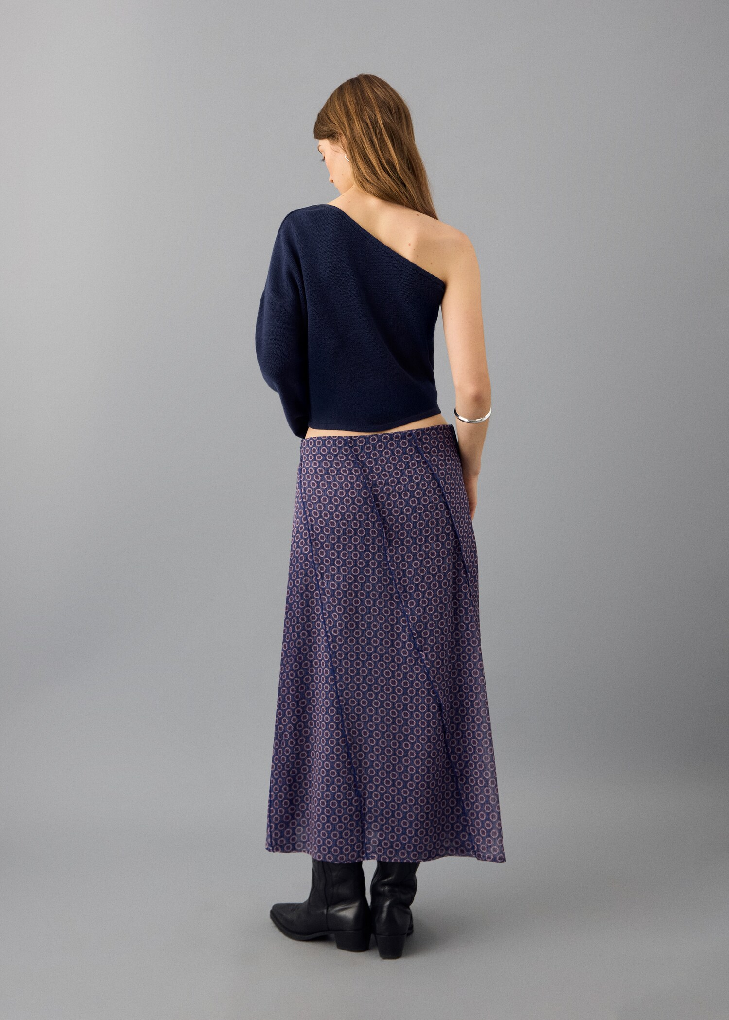 Faldilla llarga floral - Revers de l'article