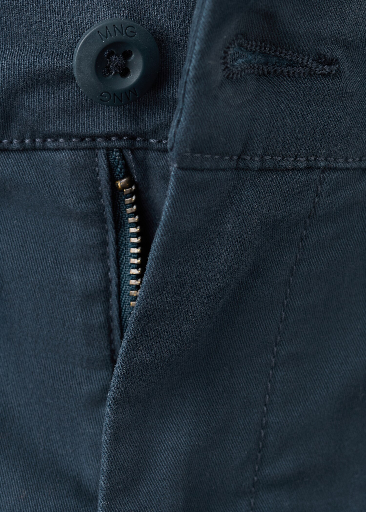 Pantalon chino uni - Détail de l'article 0