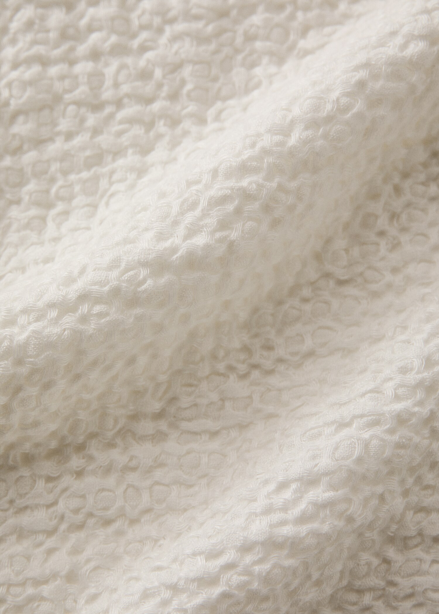 Κουβέρτα 100% λινό με ξέφτια - Λεπτομέρεια του προϊόντος 1