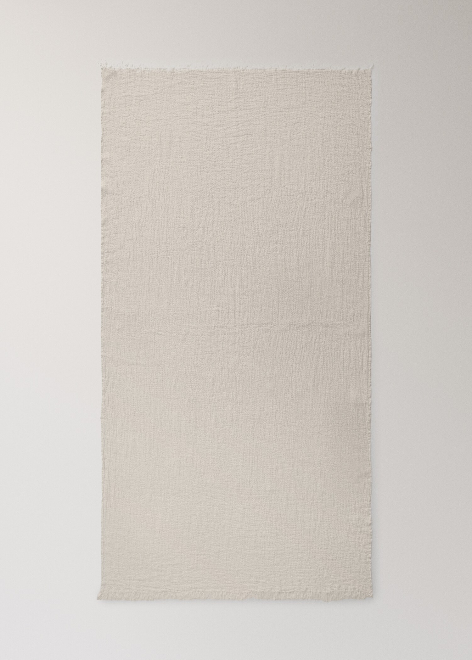 Κουβέρτα 100% λινό με ξέφτια - Λεπτομέρεια του προϊόντος 3