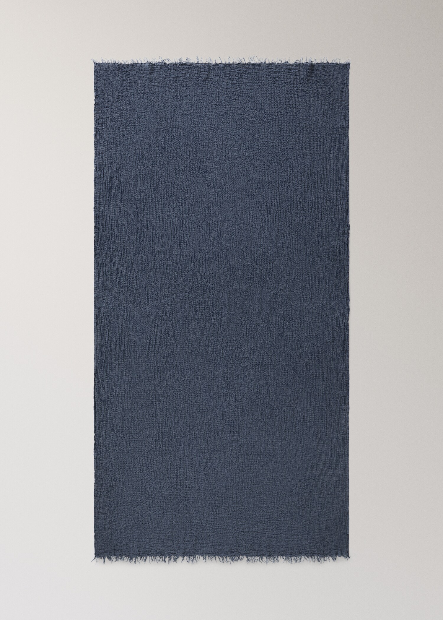 Κουβέρτα 100% λινό με ξέφτια - Λεπτομέρεια του προϊόντος 3